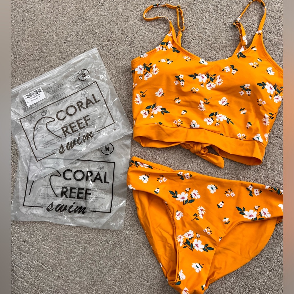 Coral Reef Bathing Suit Set